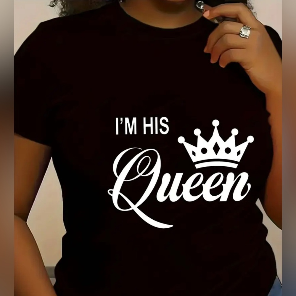 “I’m Her King” Graphic Tee – 100% Cotton